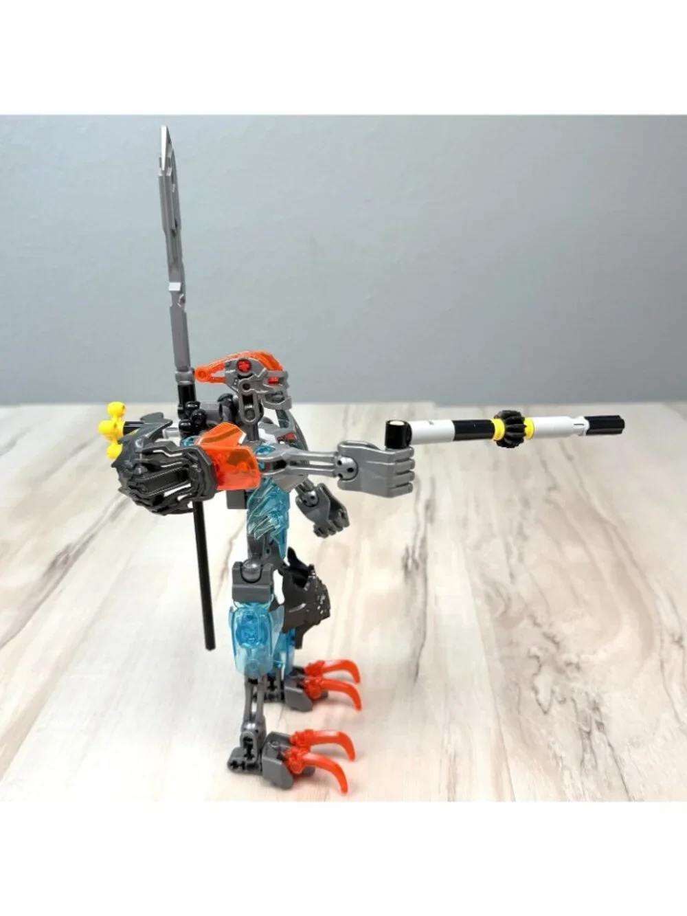 2015 LEGO Bionicle 70791 Skull Warrior INCOMPLETE Missing Bow Pieces Masks READ